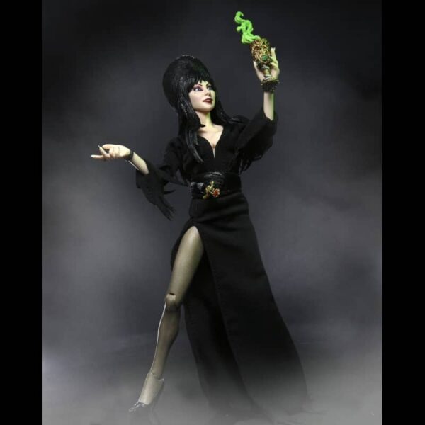 Elvira 8 inch clothed Figure