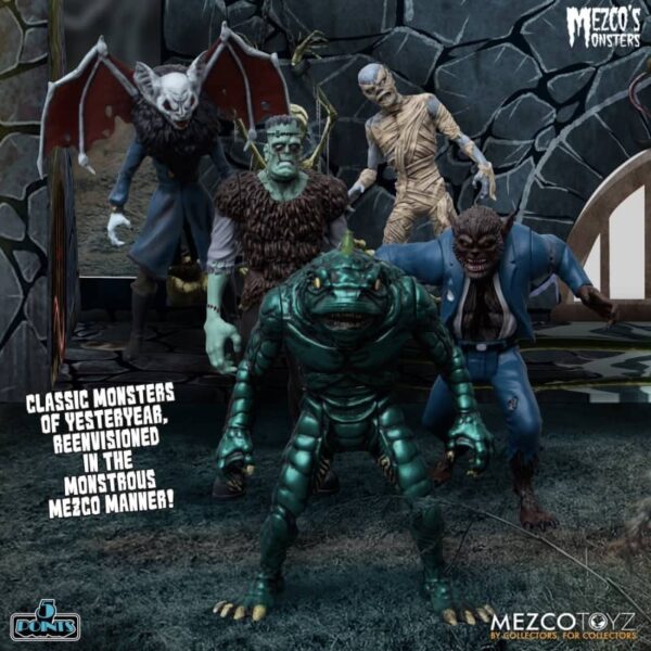 Mezcos Monsters Tower of Fear 5 points Deluxe Boxed Set 12