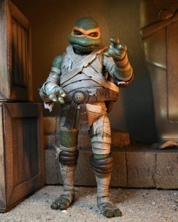 TMNT Universal Monsters Michelangelo as The Mummy 4