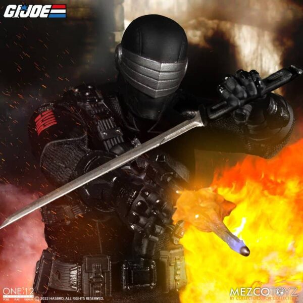 G.I. Joe Snake Eyes Deluxe One 12 Collective. 10