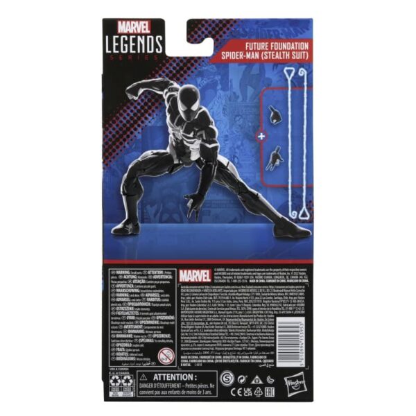 Marvel Legends Future Foundation Spider Man Stealth Suit 6