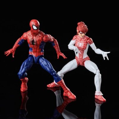 Marvel Legends Spider Man and Spinneret