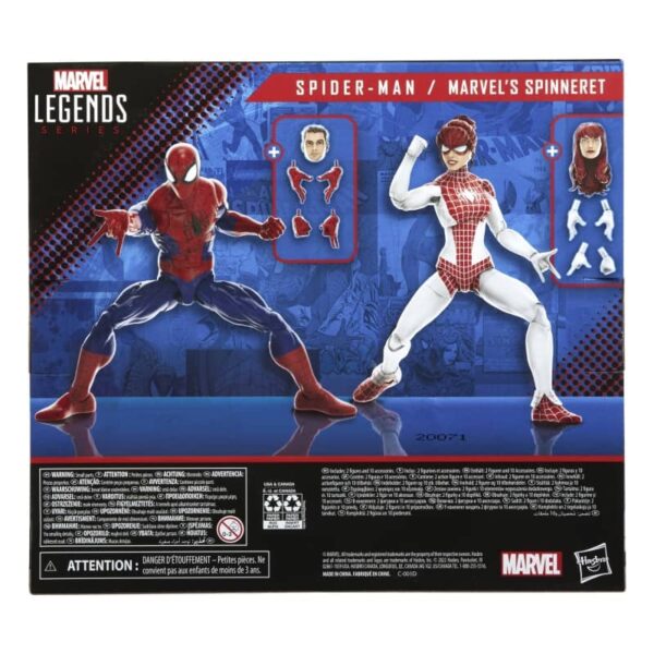 Marvel Legends Spider Man and Spinneret 13