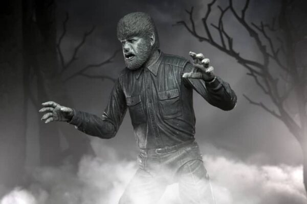 Universal Monsters Ultimate Wolf Man Black and White Ver 7