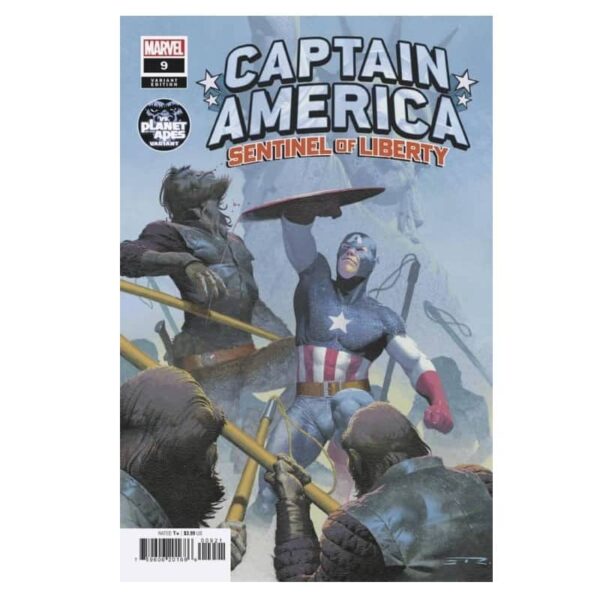 Captain America: Sentinel Of Liberty #9 Ribic Planet Of The Apes